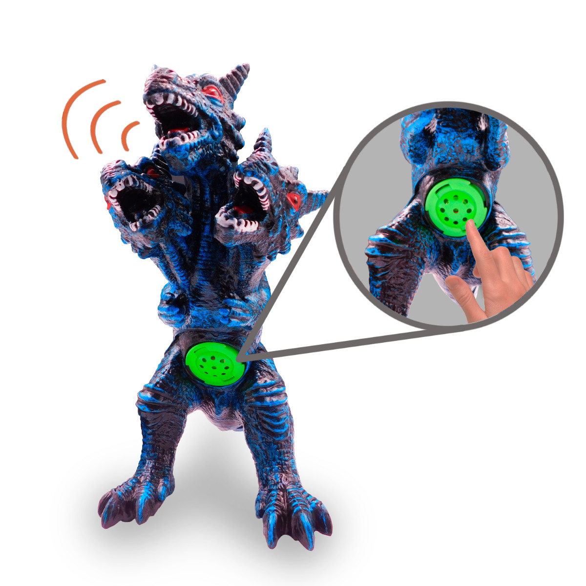 Miniatura 3 de Figura Dinosaurio Tres Cabezas K7472001B